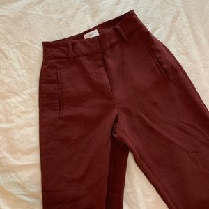 Wilfred Maroon Pants